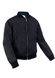 DOUBLE FACE BOMBER JACKET  BLUE INDIAN