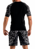 MEN T-SHIRT SHORT RAGLAN SLEEVE 1918t55
