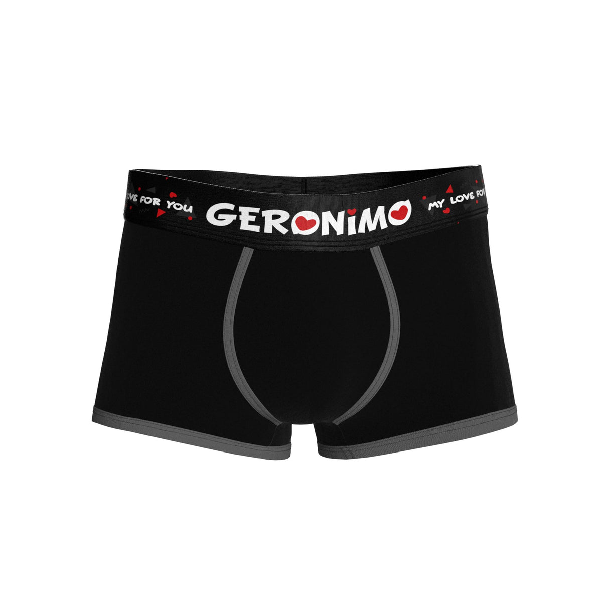 Geronimo 1766b1 Blue Zip Front Boxer, Underwear - Boxers, Fashion
