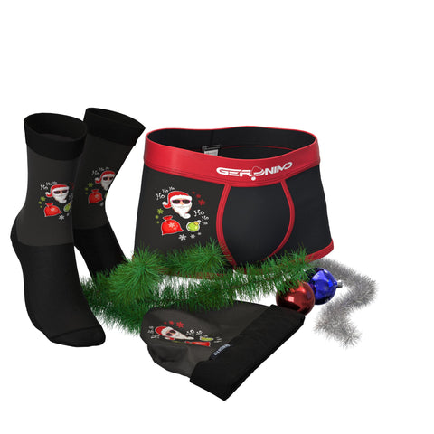 Christmas set of Boxers & Socks& Beanie V2