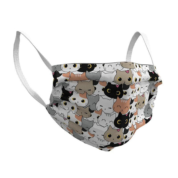 DESIGNER FACE MASK KITTENS