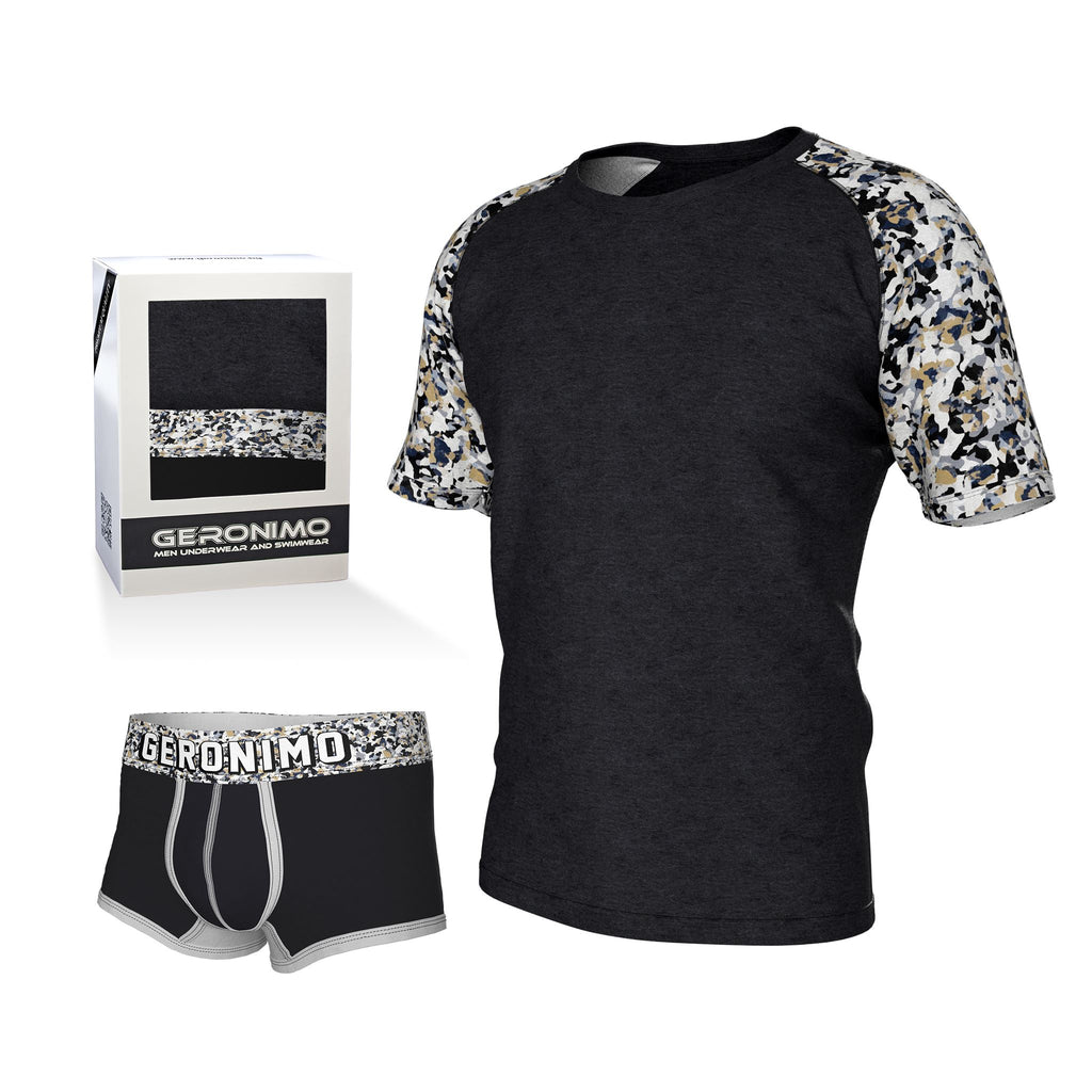 Set T-Shirt and boxer 1953t5Set1 – Geronimo Underwear & Swimwear