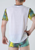 Men T-shirt short sleeve 1804t3