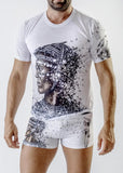 Men T-shirt short sleeve 1717t3